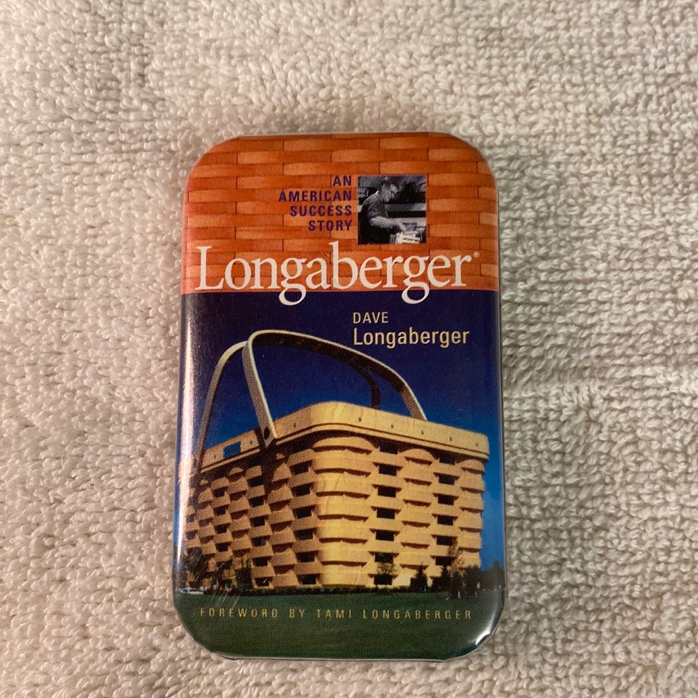 Vintage Longaberger An American Success Story Dave Longaberger Collector’s Pin